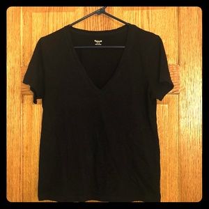 Drapey V neck tshirt.